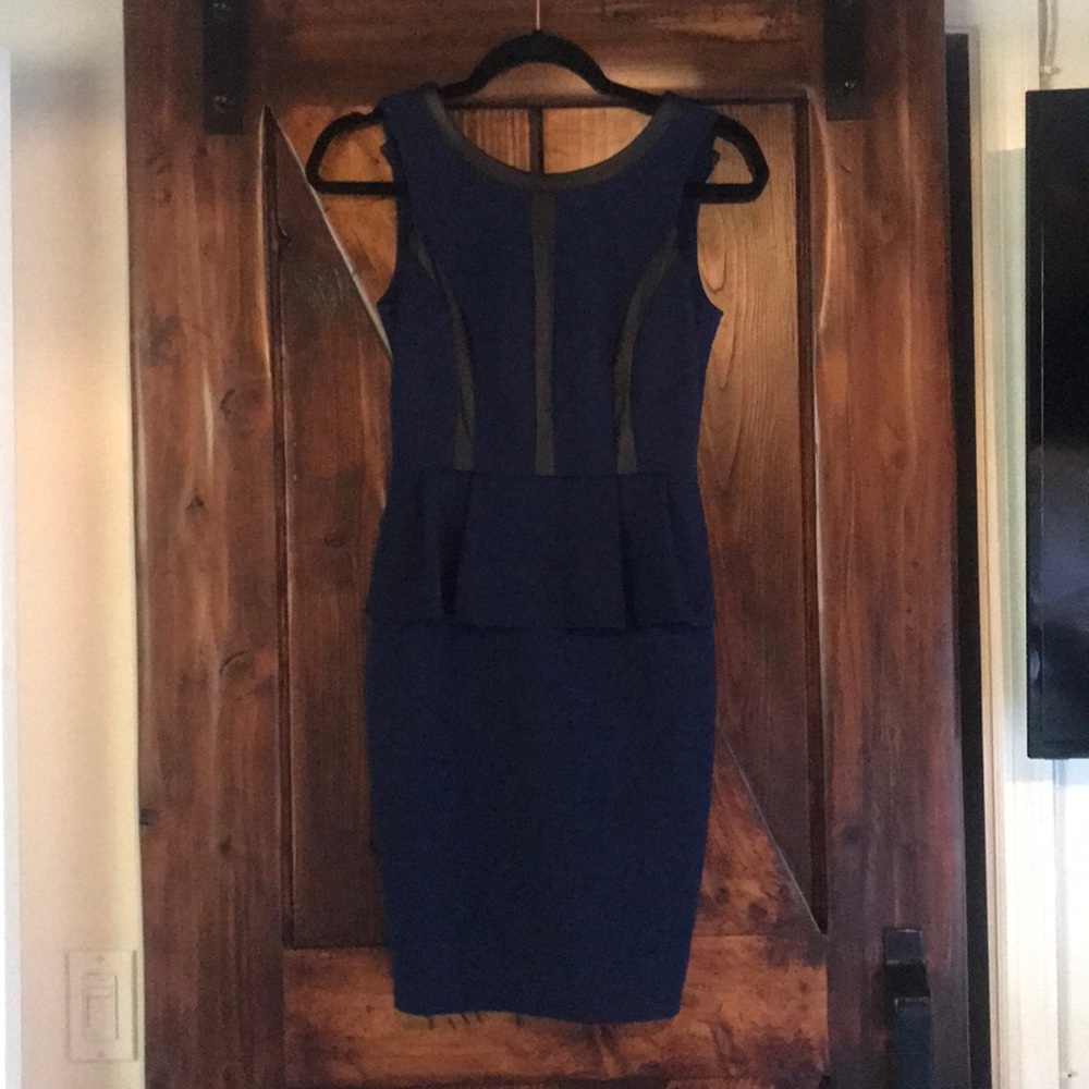 Blue Kardashian dress